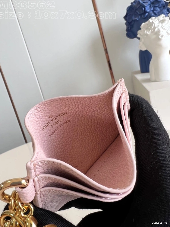 WIS Charms CARD HOLDER-10.2*7.3*0.3CM LOUIS VUITTON 1010
